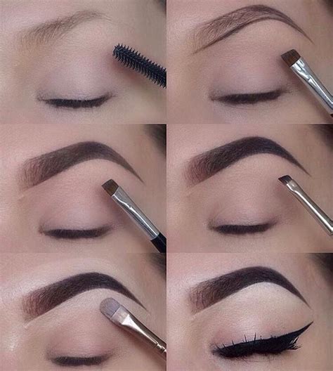 Easy Step-by-step Eyebrows Tutorial!!! | Easy eye makeup tutorial ...