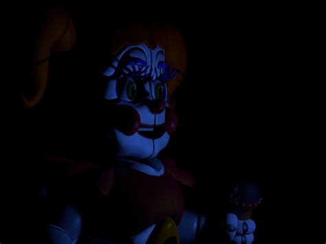 [C4d] Circus baby in the scooping room by Smiley-Facade on DeviantArt