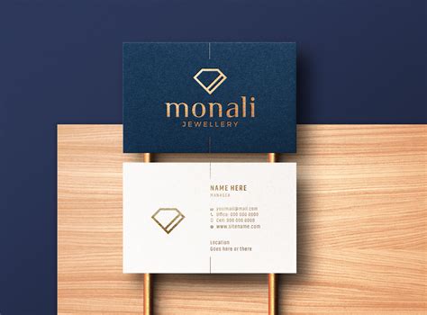 Modern And Luxury Business Card Mockup Premium Psd By Mithun Mitra On ...