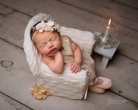 Newborn Photoshoot Bath