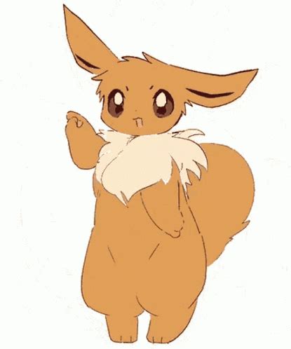 Eevee Sticker - Eevee - Discover & Share GIFs