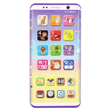 WALFRONT Baby Educational Smart Phone Toy Portable Smart Phone Toy ...