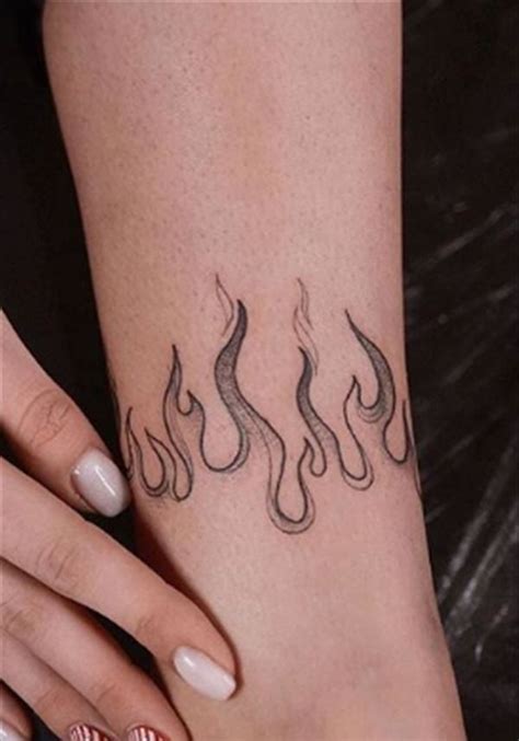 I Am Fire! 50+ Unique Flame Tattoo Pattern Recommend - Hi beauty girl ...