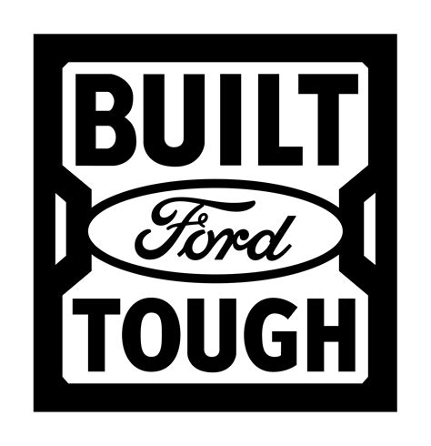 Built Ford Tough Logo Vector at Vectorified.com | Collection of Built Ford Tough Logo Vector ...