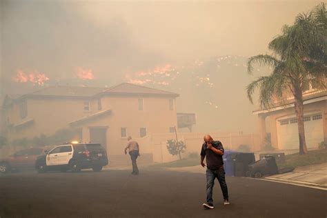 Thousands ordered to evacuate as wildfires threaten Los Angeles-area ...