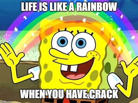 spongebob rainbow Memes - Imgflip