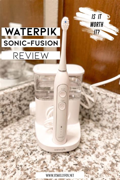 Waterpik Sonic-Fusion Review | Waterpik, Water pick, Waterpik water flosser