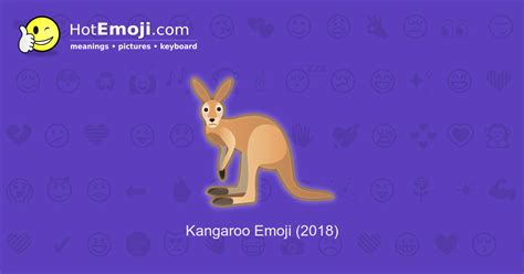 🦘 Kangaroo Emoji Meaning with Pictures: from A to Z