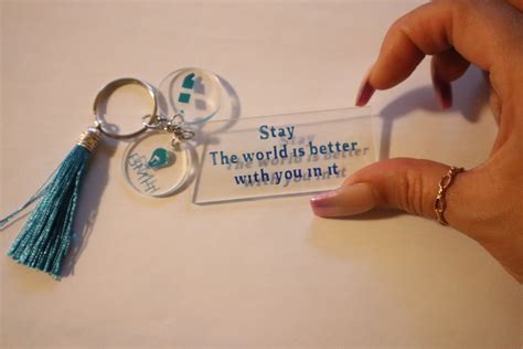 Keychains, Personalized Keychains, Customized Keychains, Mental Health Keychain, Mental Health ...