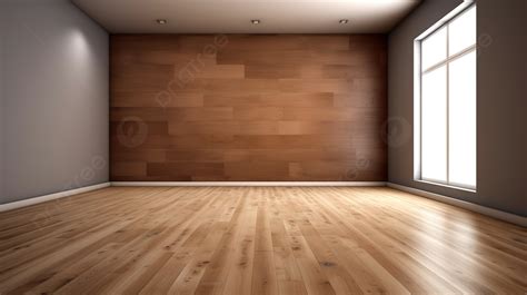 Plain Wall And Wooden Floor In An Empty 3d Room Background, Room Window, House Window, Home ...