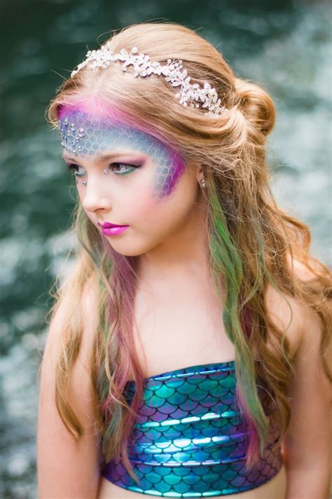 Mermaid Photoshoot Mermaid Makeup & Hair | Mermaid Party | Mermaid makeup halloween, Mermaid ...