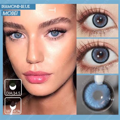 Eyeshare contact Lens】NEW-YORK series contact lense gubat malambot na kulay berde at kayumanggi ...