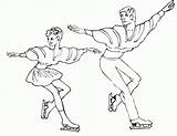 Free Kids Ice Skating Coloring Pages Download  sketch template