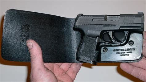 Pocket Holster, Wallet Style For Full Concealment - Sig 365/365X - Kevin's Concealment Holsters