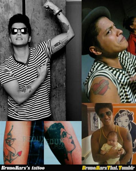 bruno mars tattoos | Bruno mars tattoos, Bruno mars, Beautiful men