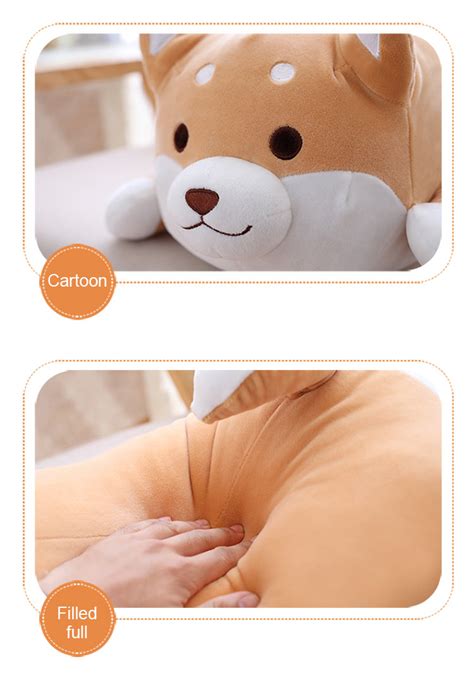 Cartoon Shiba Inu Plush Doll – Straight Up Fun