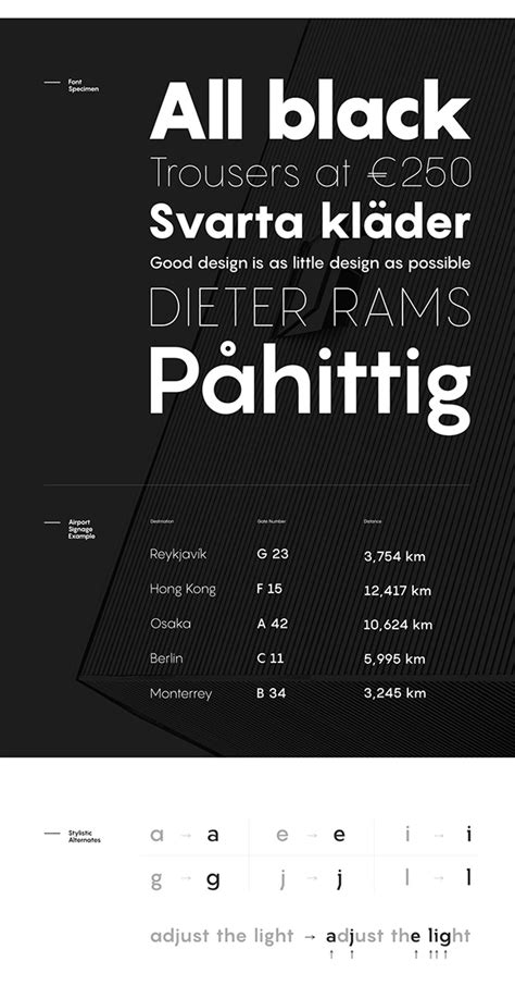 Pangram Sans - Free Font :: Behance