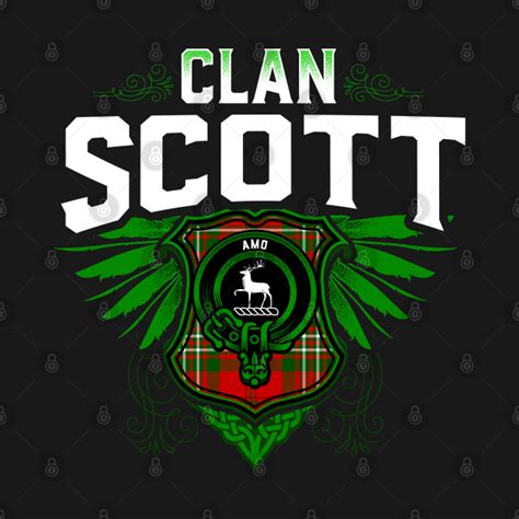 Clan Scott - Scott Surname - Kids T-Shirt | TeePublic