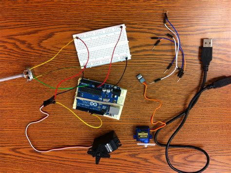 Arduino+Servo+Potentiometer : 7 Steps - Instructables