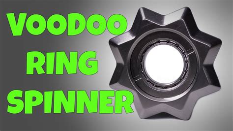 VOODOO RING SPINNER - DAMNED DESIGNS - IT WILL PUT A SPELL ON YOU! - YouTube