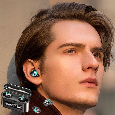 VANLOFE Bluetooth earphone Wireless Bluetooth Headset 5.2 Dual Ear In Ear Smart Touch-control ...