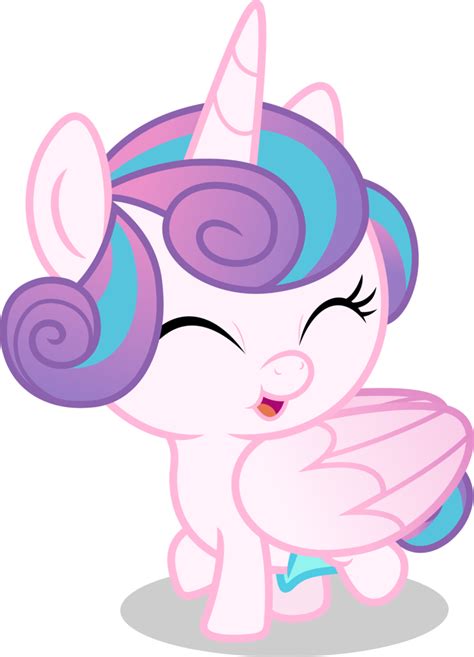 Mlp Fim Flurry Heart (smile) vector by luckreza8 | My little pony baby ...