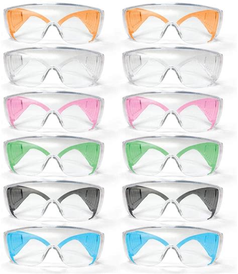 Safe Handler Diamont Kids Safety Glasses for Children, Assorted Color (Pack of 12) - Walmart.com