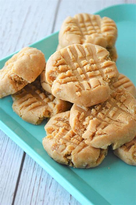 Coconut Flour Peanut Butter Cookies - Low Carb No-Bake Recipe