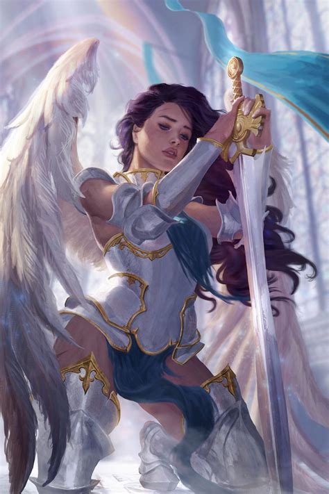 ArtStation - Fallen Angel, Caterina Kalymniou | Fallen angel art, Angel ...