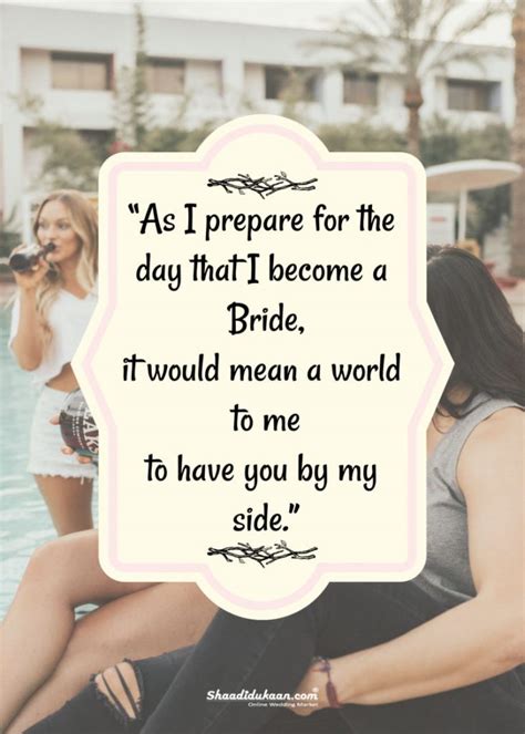 40+ Splendid Bridesmaids Quotes To Soon-To-Be-Bride