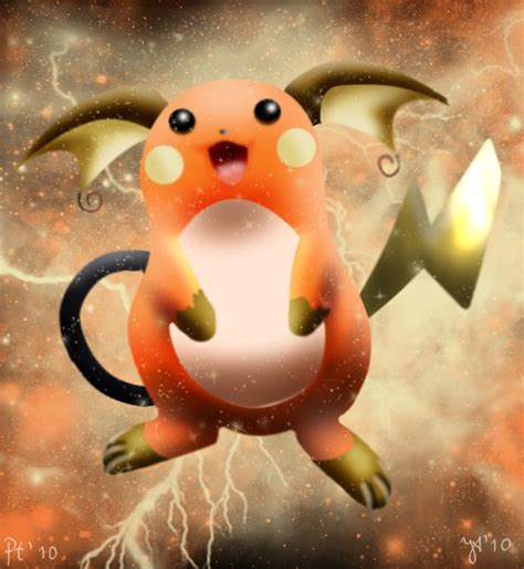 Shiny Raichu by Joana-the-Raichu on DeviantArt