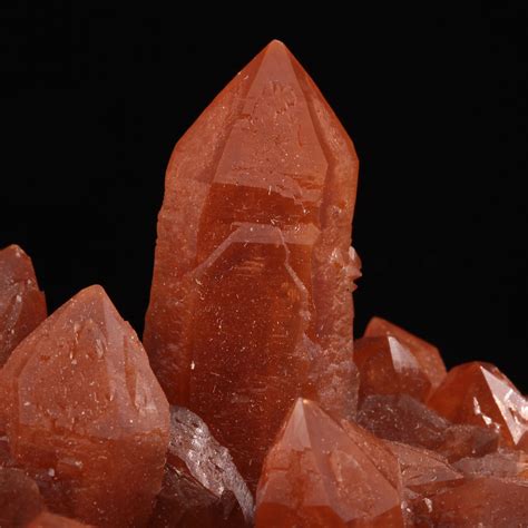 Red Quartz (Ferruginous Quartz) | Tinejdad, Er Rachidia Province (Errachidia Province), Meknes ...