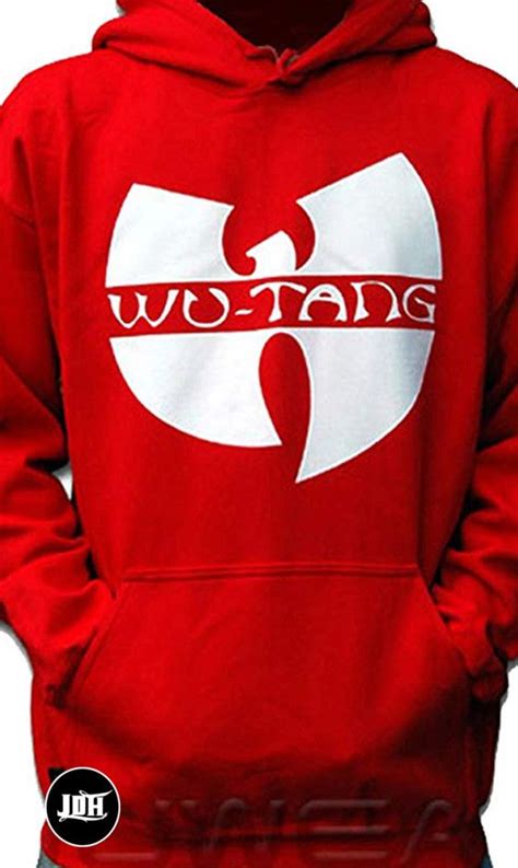 Wu-Wear Wu-Tang Logo Hoody Red Wu-Tang Clan M-XXL | Wu tang clan, Wu ...