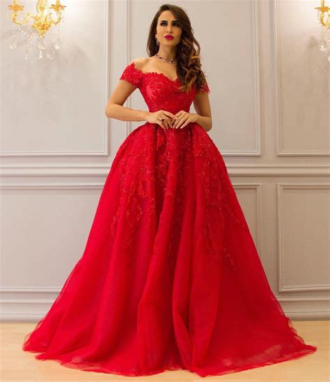 Red Ball Gown Dress – Fashion dresses