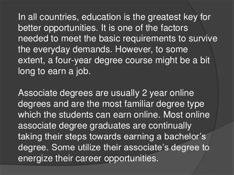 The Leading Ten 2 Year Online Degrees