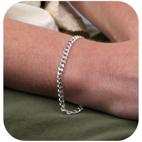 925 Sterling Silver Cuban Link Bracelet Chain – Ore Metals