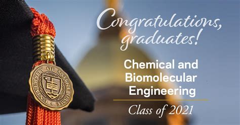 Congratulations to the CBE Class of 2021! - Chemical and Biomolecular Engineering