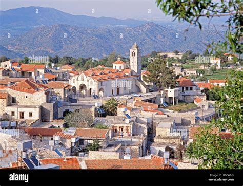 Pano Lefkara, Troodos Mountains, Cyprus Stock Photo - Alamy