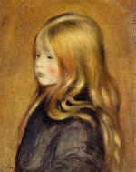 Portrait of Edmond Renoir, Jr. - Pierre-Auguste Renoir Paintings