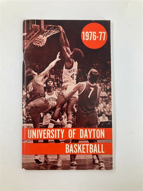 VTG 19761977 University of Dayton Basketball Program : Free Download ...