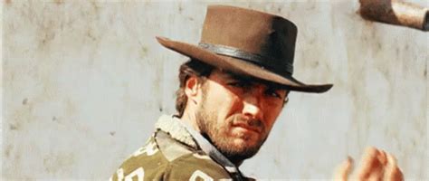 Clint Eastwood Hat Tip GIF - Hattip Cowboy Clinteastwood GIFs | Say more with Tenor