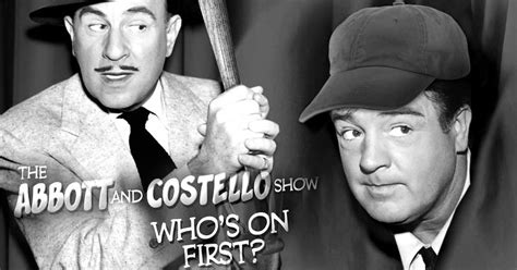 Abbott & Costello: Who's on First - Movies - Baseball Life