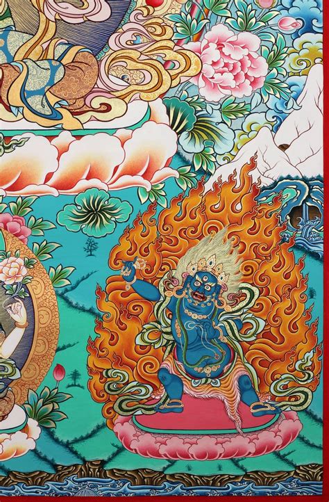 绿度母唐卡[000597]_中国唐卡网 Hip Hop Dance Videos, Green Tara, Tibetan Art, Thangka Painting, Great Wave ...