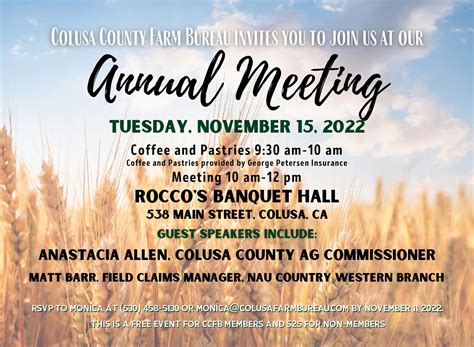 Colusa County Farm Bureau