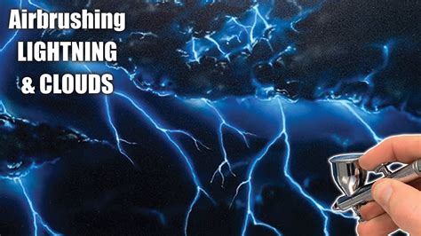 Learn How to Airbrush Lightning & Clouds. - YouTube