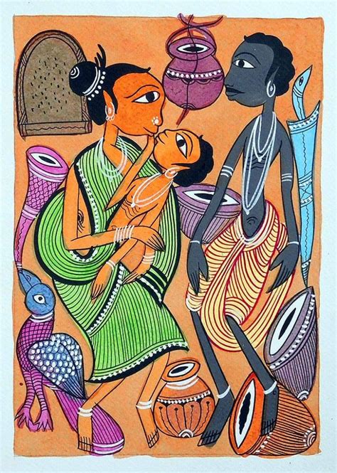 Kalighat Paintings of West Bengal – Asia InCH – Encyclopedia of Intangible Cultural Heritage