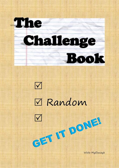 The Challenge Book: The Challenge Book: Random