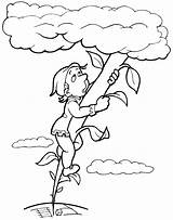 Jack And The Beanstalk Coloring Pages  Home sketch template