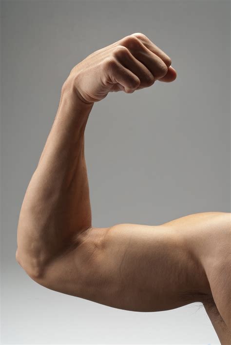 Man Flexing Biceps Muscles - High Quality Free Stock Images