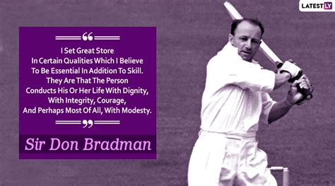 Sir Don Bradman Quotes With HD Images: Powerful Sayings by Australian Cricket Great To Mark His ...